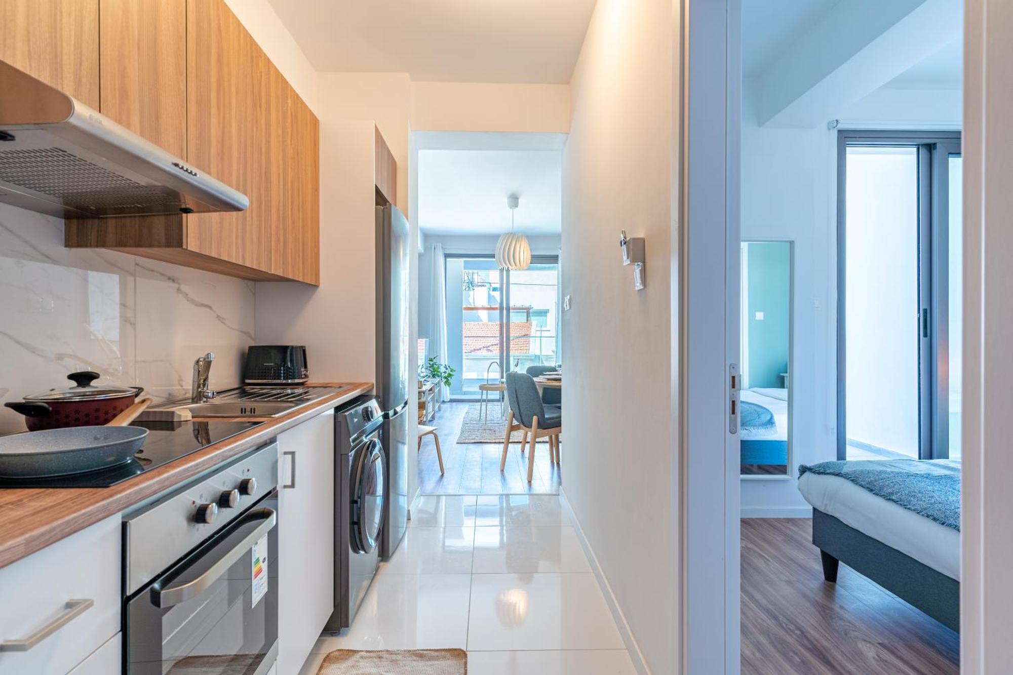 Arion 1-Bedroom Apartment In Larnaca Esterno foto